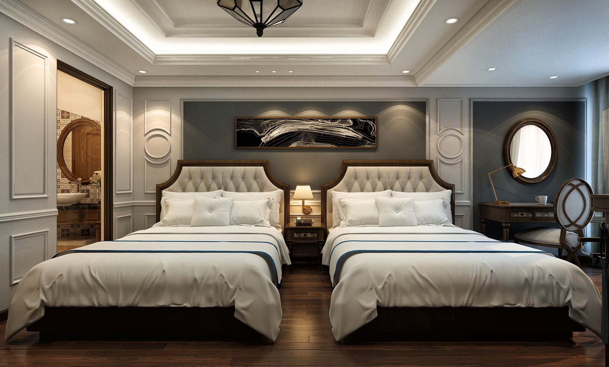 Thi Công Nội Thất Khách sạn Friendly Villa
