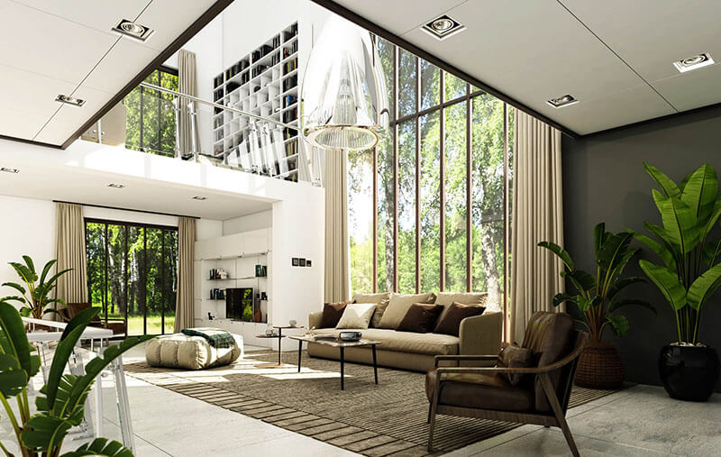 100 mẫu thiết kế phòng khách biệt thự đẹp hiện đại xứng tầm đẳng cấp