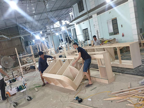 Quy trình sản xuất nội thất đồ gỗ